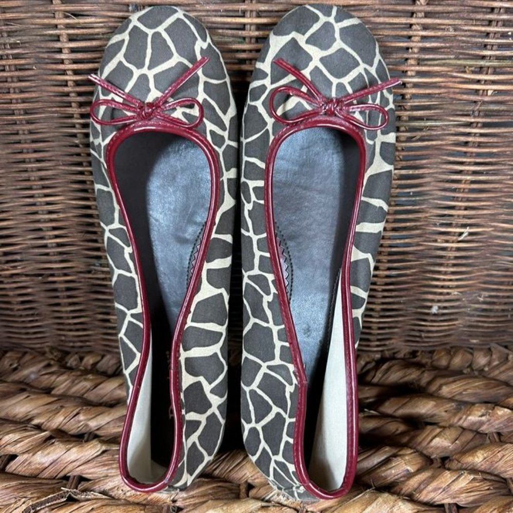 Dexter Sz 8 Women's Animal Print‎ Slip On Flat Shoes - Picture 7 of 7